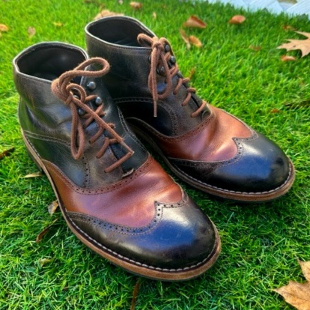 Wolverine 1000 mile Wesley wingtip chukka boots